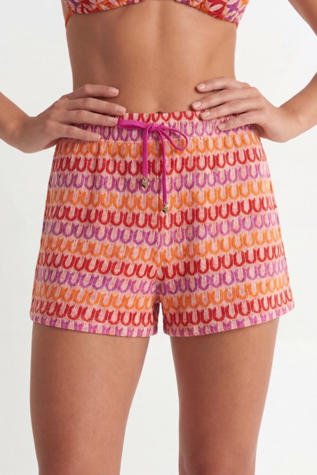 WIDE CROCHET SHORTS-26808017-999