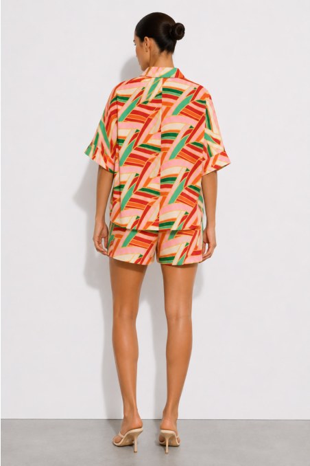 MULTICOLOR PRINTED SHORTS-26808050-714