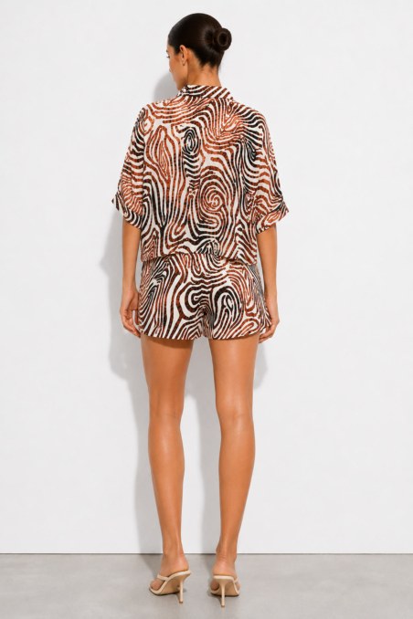 ZEBRA PRINTED SHORTS-26808077-952