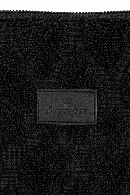 TERRY POUCH/COSMETIC CASE WITH EMBOSSED DESIGNS-26809071-110