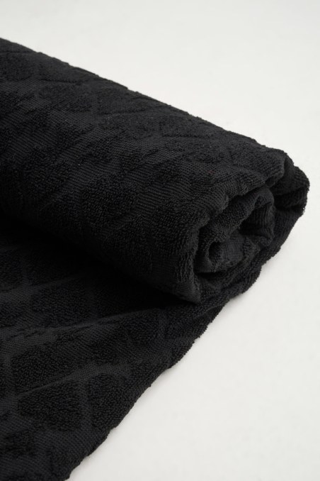 COTTON BEACH TOWEL WITH EMBOSSED DESIGNS-26809072-110
