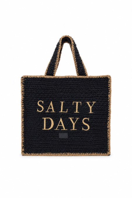 TWO-TONE STYLED STRAW BAG-26809081-110