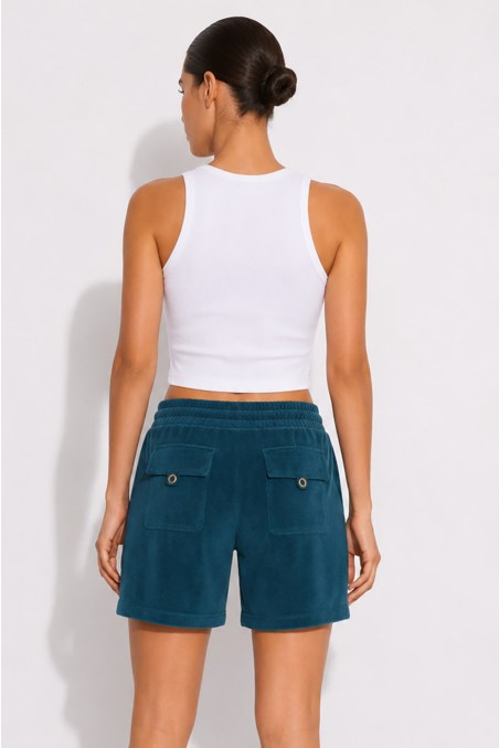 MONOCHROME TERRY BERMUDA-26810002-414