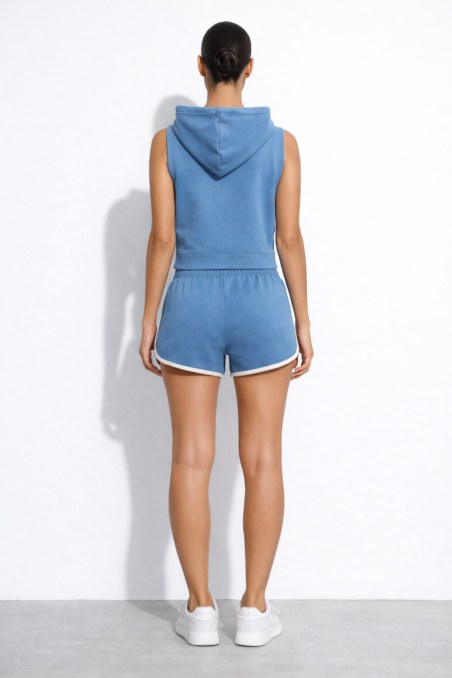 SOFT LIGHT TOUCH HIGH WAISTED SHORTS IN SLIM FIT-26810019-427