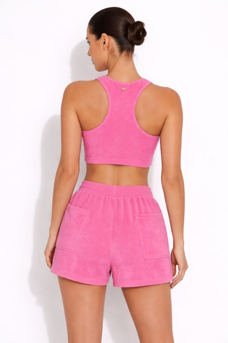 TERRY SHORTS IN LOOSE FIT-26810068-727