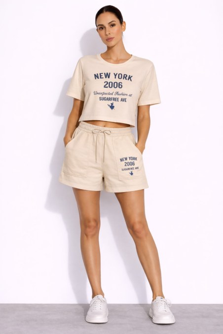 COTTON SHORTS WITH EMBROIDERED DETAIL-26810076-102