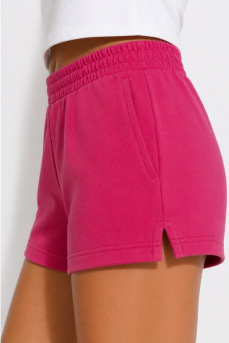 TERRY SHORTS IN SLIM FIT-26810100-716