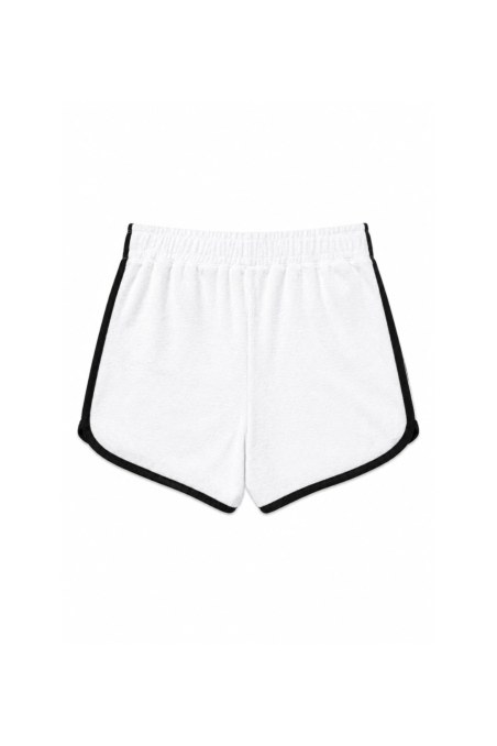 HIGH WAISTED TERRY SHORTS IN SLIM FIT-26810103-102