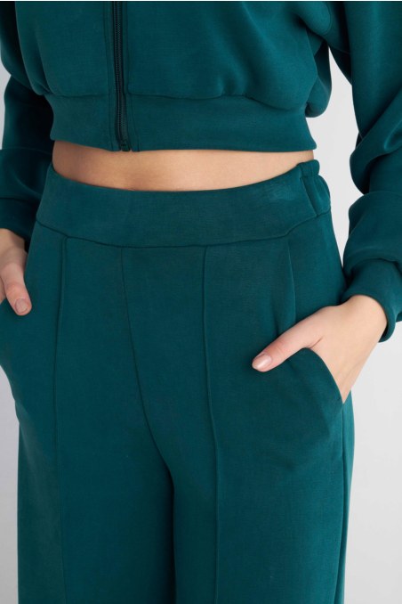 SOFT LIGHT TOUCH HIGH WAISTED PANTS WITH OUTER SEAM-26811040-403