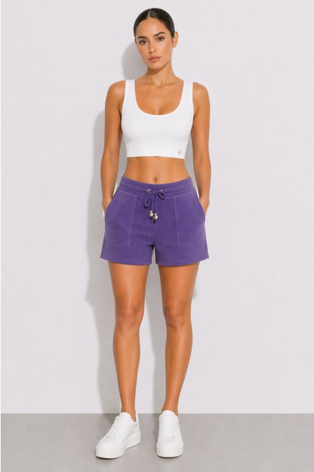 MONOCHROME SEAMLESS RIBBED CROPPED TOP-26812010-100