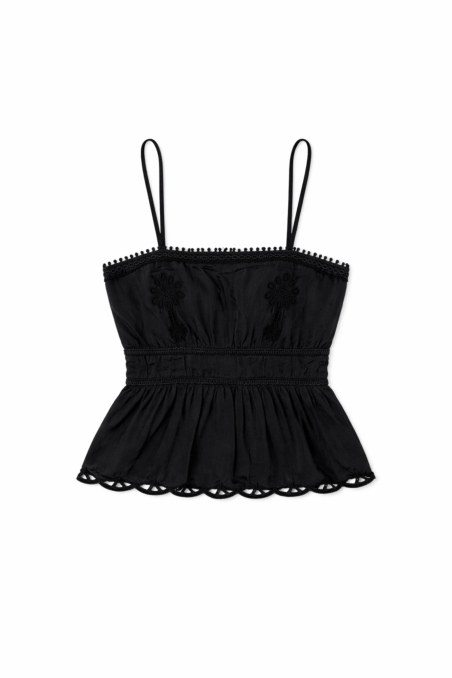 MONOCHROME BRODERIE TOP-26812032-110