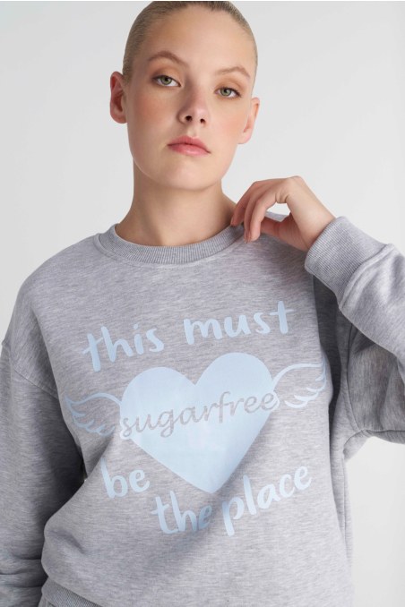 ΒΑΜΒΑΚΕΡΗ OVERSIZED ΦΟΥΤΕΡ ΜΠΛΟΥΖΑ ΜΕ ΤΥΠΩΜΑ-26812044-205