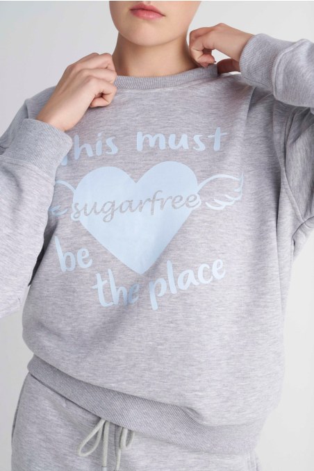 PRINTED COTTON OVERSIZED SWEATSHIRT-26812044-205