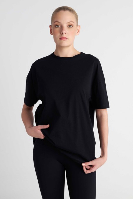 PRINTED OVERSIZED COTTON T-SHIRT-26812055-110