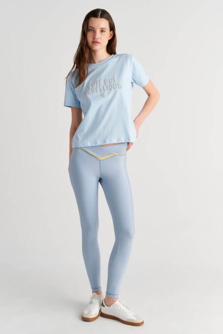 EMBOSSED PRINT COTTON T-SHIRT-26812074-421