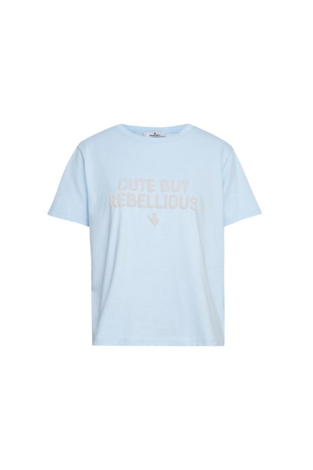 EMBOSSED PRINT COTTON T-SHIRT-26812074-421