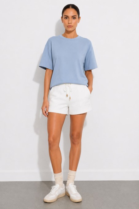 PRINTED OVERSIZED COTTON T-SHIRT-26812083-421