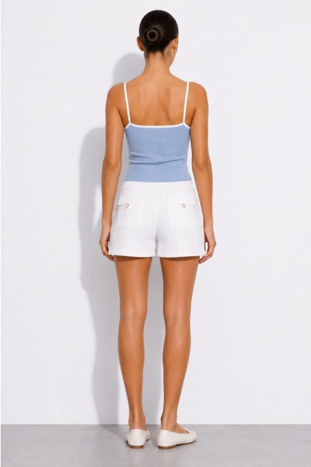 RIBBED TOP WITH THIN ADJUSTABLE STRAPS-26812087-421