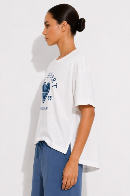 ΚΟΝΤΟΜΑΝΙΚΗ ΒΑΜΒΑΚΕΡΗ OVERSIZED ΜΠΛΟΥΖΑ ΜΕ ΤΥΠΩΜΑ-26812094-102