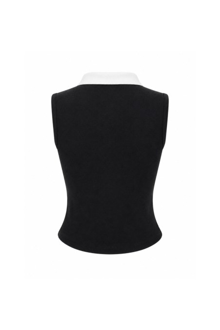 TERRY TOP WITH COLLAR-26812104-110