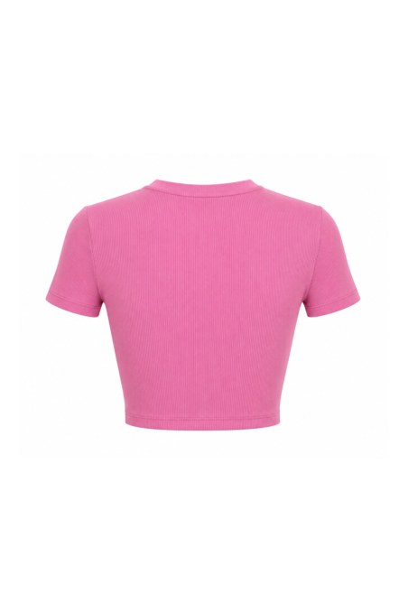 COTTON RIBBED CROP TOP WITH SCOOP NECKLINE-26812106-727
