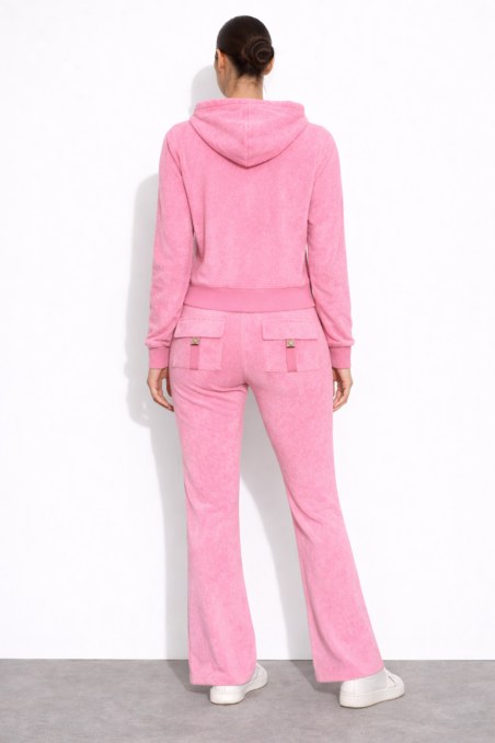 FASHION BASIC TERRY HOODED JACKET-26813001-727