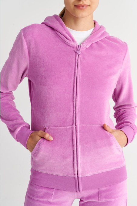 STRASS EMBELLISHED VELOUR JACKET-26813012-700