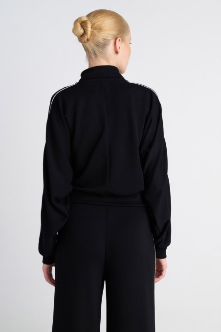 CONTRAST PIPING SOFT LIGHT TOUCH JACKET-26813043-110