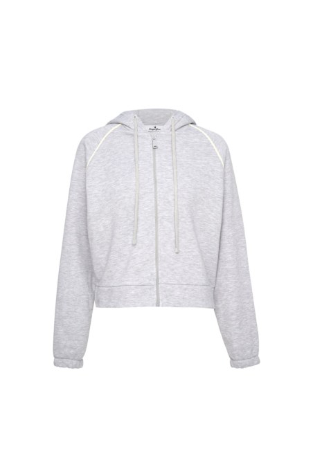 CONTRAST PIPING COTTON JACKET-26813060-205
