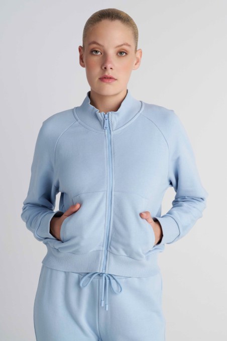 ΒΑΜΒΑΚΕΡΗ ΜΟΝΟΧΡΩΜΗ ΦΟΥΤΕΡ ΖΑΚΕΤΑ ΜΕ ΓΙΑΚΑ-26813063-309