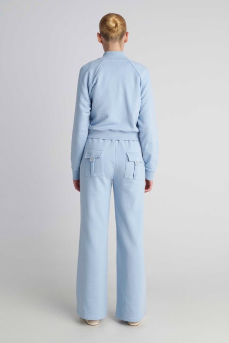 MONOCRHOME COTTON JACKET WITH COLLAR-26813063-309