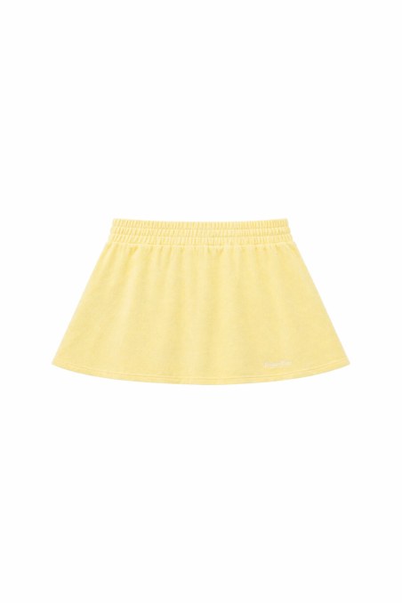 MONOCHROME TERRY MINI SKIRT-26814071-605