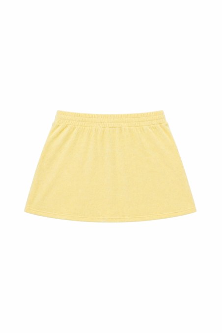 MONOCHROME TERRY MINI SKIRT-26814071-605