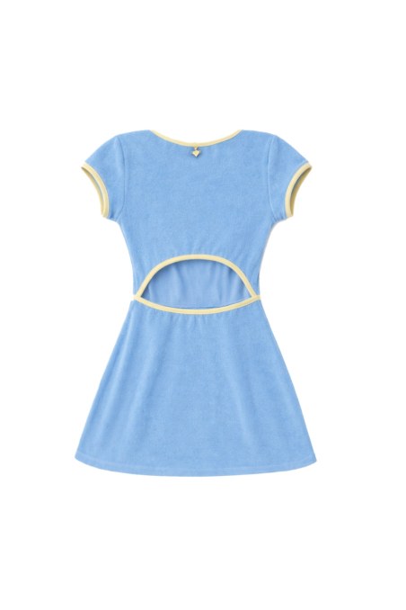 TERRY ΜΙΝΙ DRESS WITH OPEN BACK-26814073-987