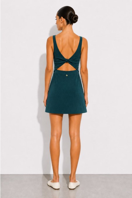 TERRY MINI DRESS WITH OPEN BACK-26814095-414