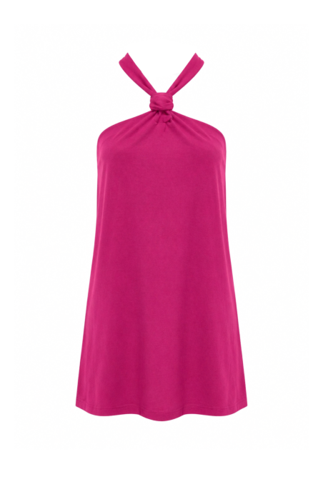 TERRY MINI DRESS WITH STRAPS-26814097-716