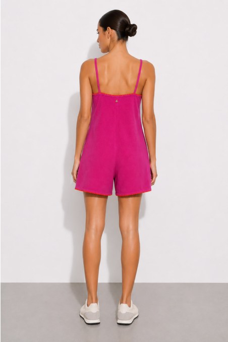 TERRY PLAYSUIT WITH STRAPS-26816100-716