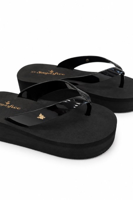 MONOCHROME PLATFORM FLIP FLOPS-26819025-110