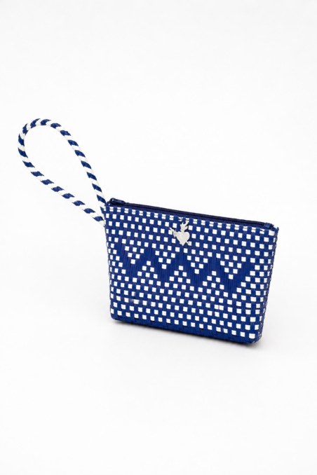 WOVEN GEO POUCH/COSMETIC CASE-26819033-999