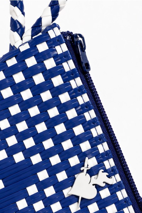 WOVEN GEO POUCH/COSMETIC CASE-26819033-999