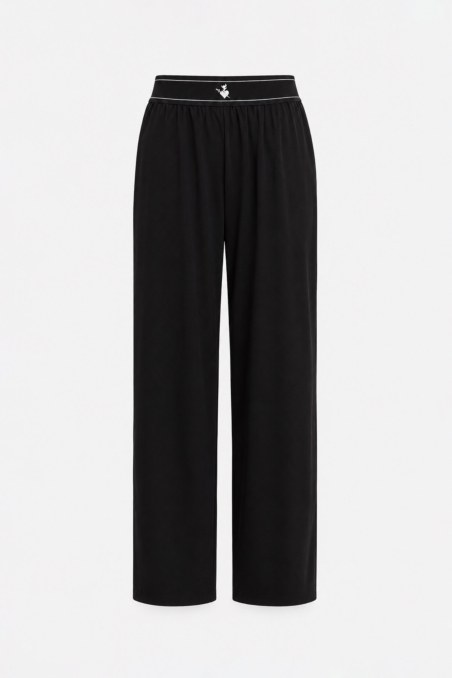 HIGH WAISTED SPORTS PANTS IN LOOSE FIT-26831044-110
