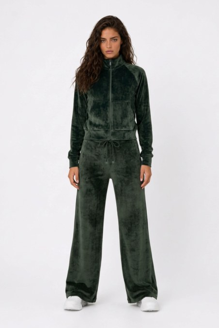 MONOCHROME SUPER SOFT VELOUR PANTS-26831090-522