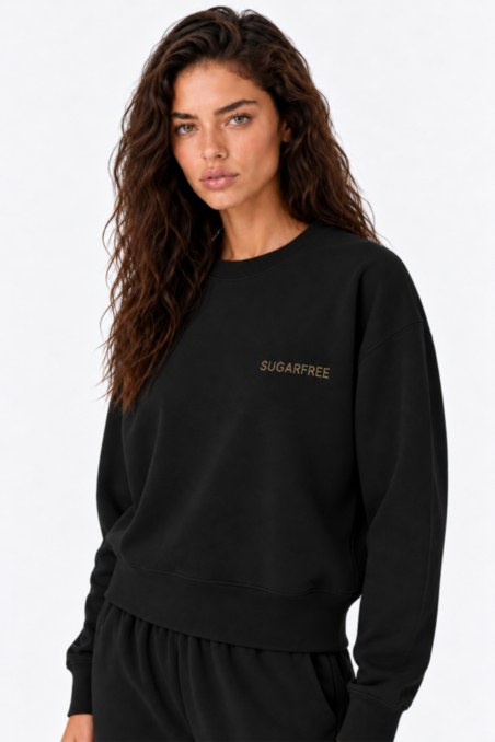 BASIC COTTON OVERSIZED SWEATSHIRT WITH INNER SOFT FLEECE FABRIC-26832029-110