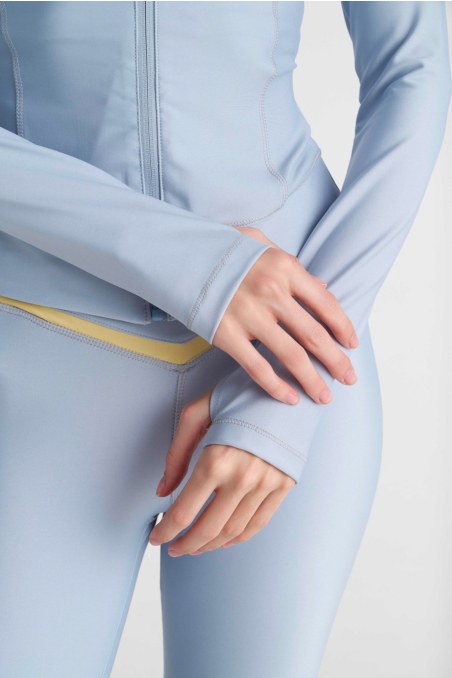 LONG-SLEEVED SPORTS JACKET WITH THUMB DETAILS-26843011-309