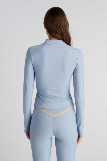 LONG-SLEEVED SPORTS JACKET WITH THUMB DETAILS-26843011-309
