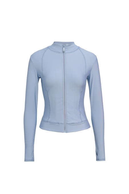 LONG-SLEEVED SPORTS JACKET WITH THUMB DETAILS-26843011-309