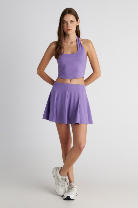 HIGH WAISTED ΜΙΝΙ SKORT-26844021-805