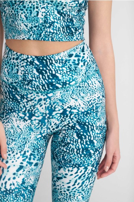 PRINTED HIGH-WAISTED SPORTS LEGGINGS-26845032-414