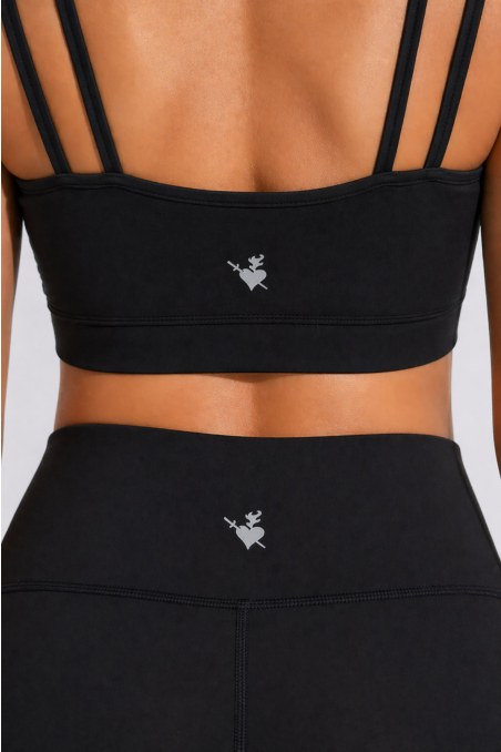 HIGH WAISTED CAPRI SPORTS LEGGINGS-26845041-110