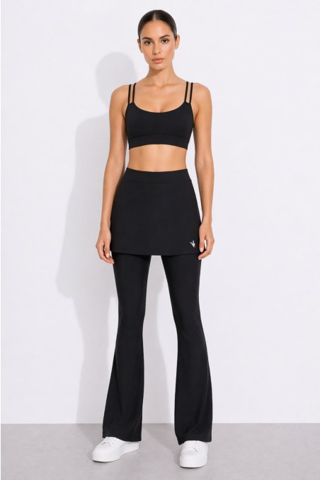 ΨΗΛΟΜΕΣΟ FLARED ΚΟΛΑΝ/ΠΑΝΤΕΛΟΝΙ ΓΥΜΝΑΣΤΙΚΗΣ ΜΕ ΕΝΣΩΜΑΤΩΜΕΝΗ ΦΟΥΣΤΑ-26845042-110